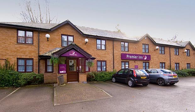 Car park at Premier Inn Liverpool Rainhill